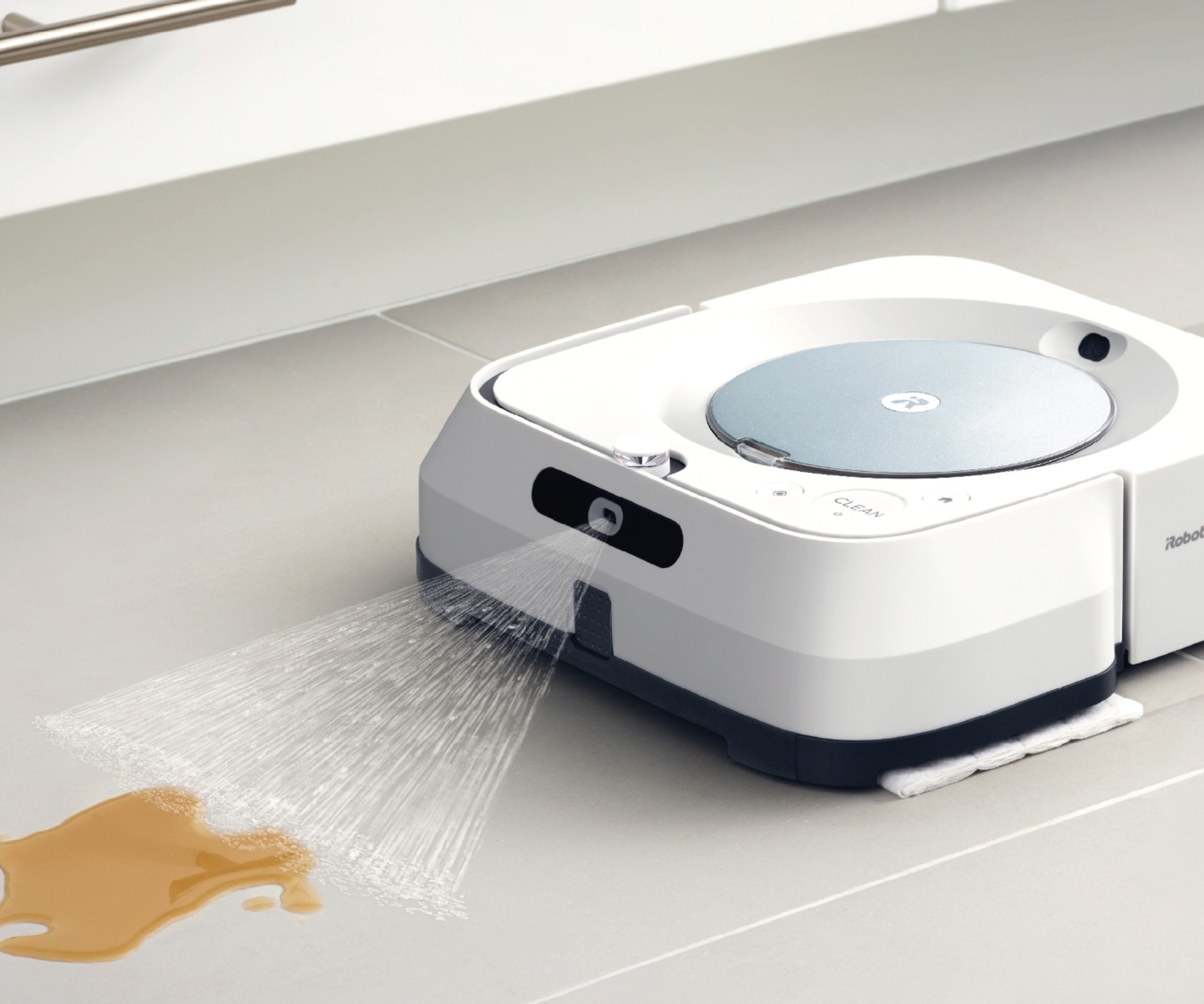 Braava jet® m6 Akıllı Robot Paspas Beyaz - iRobot