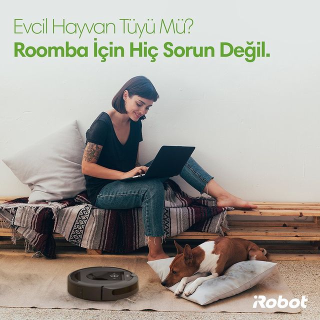 Evcil hayvan tüyü mü? Roomba için hiç sorun değil.
Patentli fırçalarımız ve güçlü temizleme sistemimiz sayesinde, evinizdeki kusursuz temizliğin keyfini sürün. 🐶🤖

#iRobot #Roombai7 #RobotSüpürge
