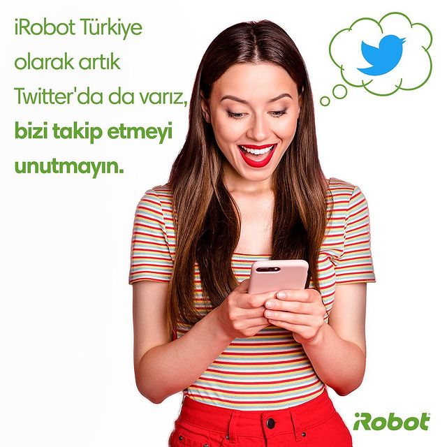 iRobot Türkiye olarak artık Twitter'da da varız. Bizi takip etmeyi unutmayın.💚
Sayfa linki profilde. 👆🏻😉

#iRobot #iRobotTurkiye #RobotSüpürge