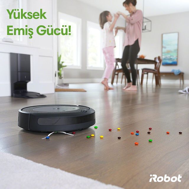 Roomba i3+ yüksek emiş gücü ve akıllı sensörleriyle mobilyalara takılmadan evinizde kusursuz temizlik sağlar. 💚🤖

#Roombai3Plus #iRobot #RobotSüpürge