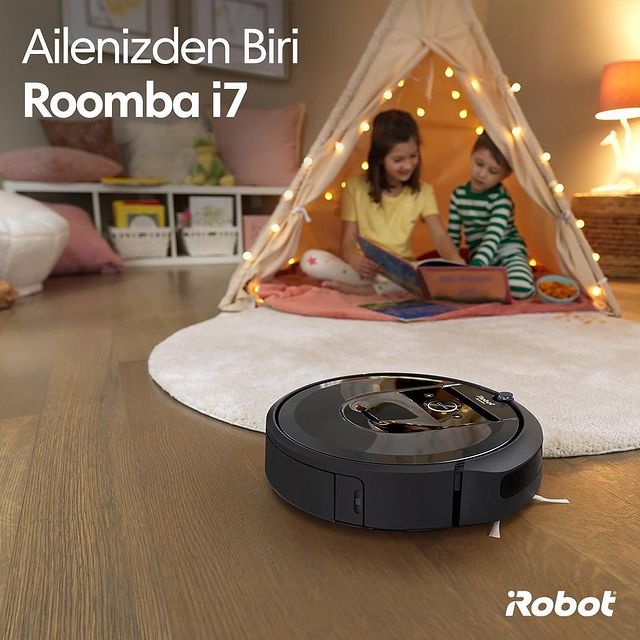 Ailenizin bir parçası olan Roomba i7'nin akıllı navigasyon sistemi ile güçlü temizliğine güvenin! 🤖✅

 #iRobot #Roombai7 #Roombai7Plus