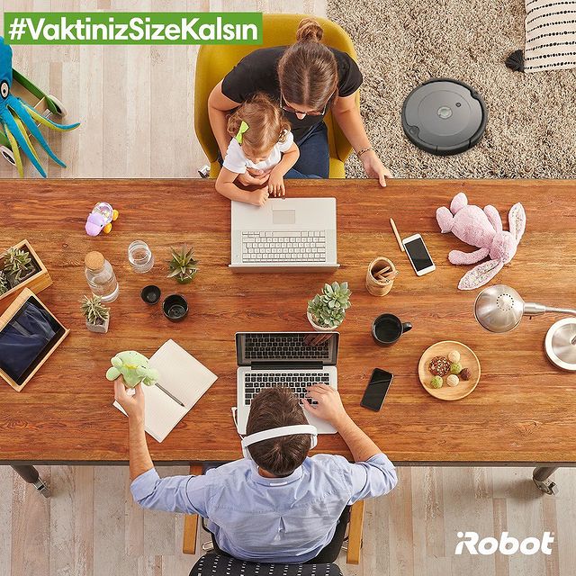 Siz işinize odaklanın. Roomba 693 evinizi tertemiz yapsın. #VaktinizSizeKalsın
👨🏻‍💻👩🏻‍💻🤖💚

 #Roomba693 #iRobot #RobotSüpürge