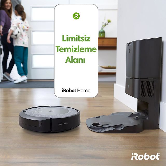 Roomba i3+ akıllı robot süpürge şarjı azaldığında ünitesine döner, kendini şarj ettikten sonra temizliğe kaldığı yerden devam eder.

#iRobot #Roombai3 #Roombai3Plus #RobotSüpürge