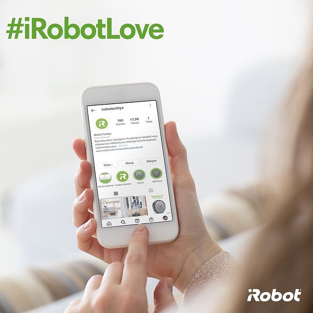 #iRobotLove etiketiyle Roomba deneyiminizi bizimle paylaşın. Sayfamızda yayınlayalım. 🤖💚

#iRobot #Roomba #RobotSüpürge
