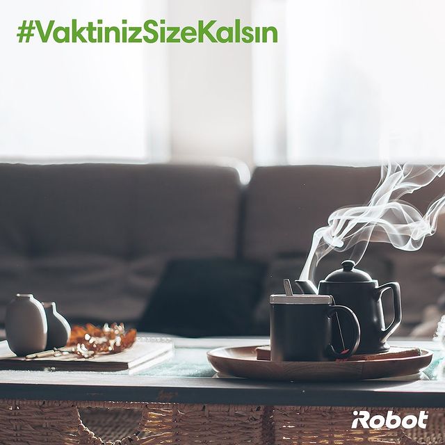 Roomba’sı olan evlerde Pazar klasiği… ☕☕☕

#iRobot #Roomba #AkıllıRobotSüpürge  #VaktinizSizeKalsın
