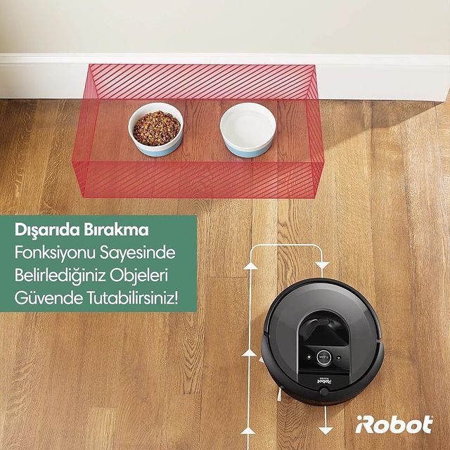 Roomba® i7’nin dışarıda bırakma fonksiyonu sayesinde belirlediğiniz objeleri temizlik sırasında güvende tutabilirsiniz!
💚🤖

#iRobot #Roomba #RoombaRobotSüpürge #Roombai7 #AkıllıRobotSüpürge  #VaktinizSizeKalsın