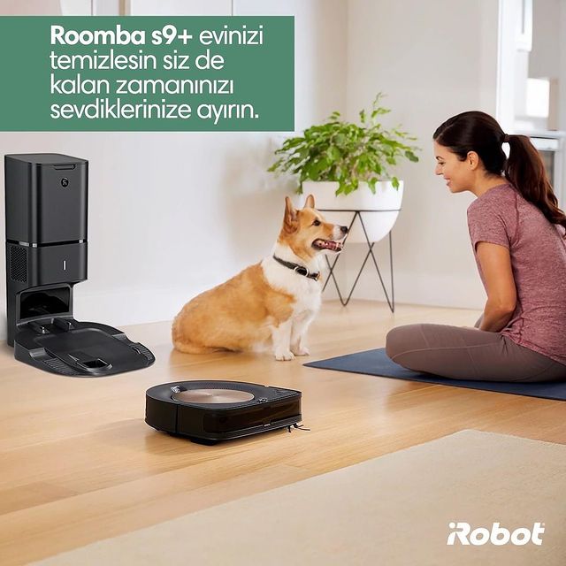 Sadece sizi değil, tüylü dostlarınızı da mutlu ediyoruz….
🤖

#iRobot #Roomba #Roombas9 #Roombas9Plus #AkıllıRobotSüpürge #VaktinizSizeKalsın