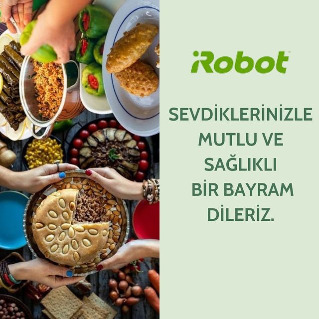 Sevdiklerinizle birlikte geçireceğiniz nice sağlıklı ve mutlu bayramlar dileriz.

*8-17 Temmuz arası www.irobot.com.tr üzerinden vereceğiniz siparişler 18 Temmuz itibari ile sevk edilecektir. 

#iRobot #İyiBayramlar